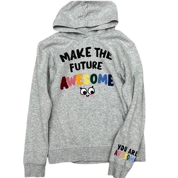 GIRLS H&M Hoodie like new Sz 8-10 - Picture 1 of 6